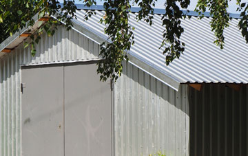 repairing Bedingfield metal garage roofing